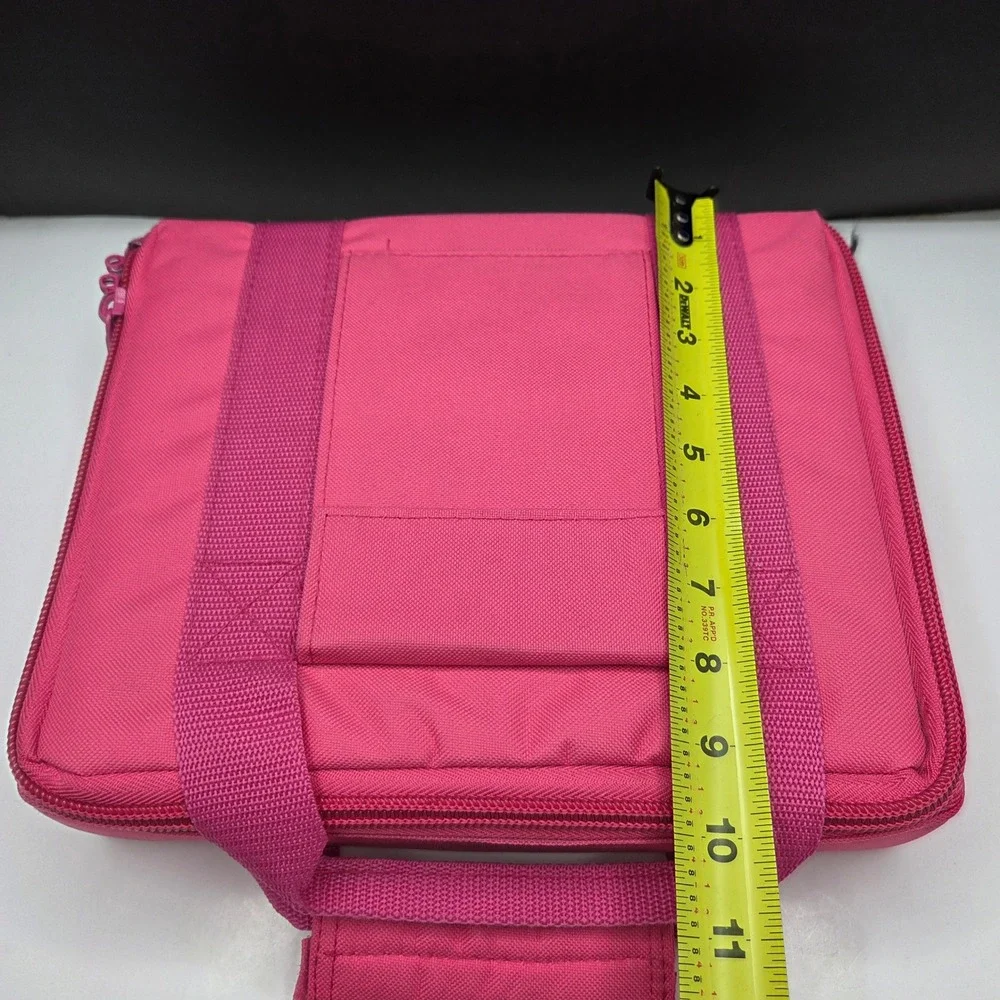 Bulldog Cases Padded Carrying Case Pink Nylon Foam Lined Travel Bag G7